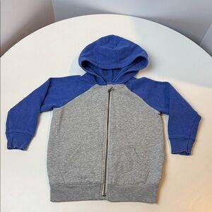 Old Navy Kids Blue and Gray Kids Hoodie. Size 4T